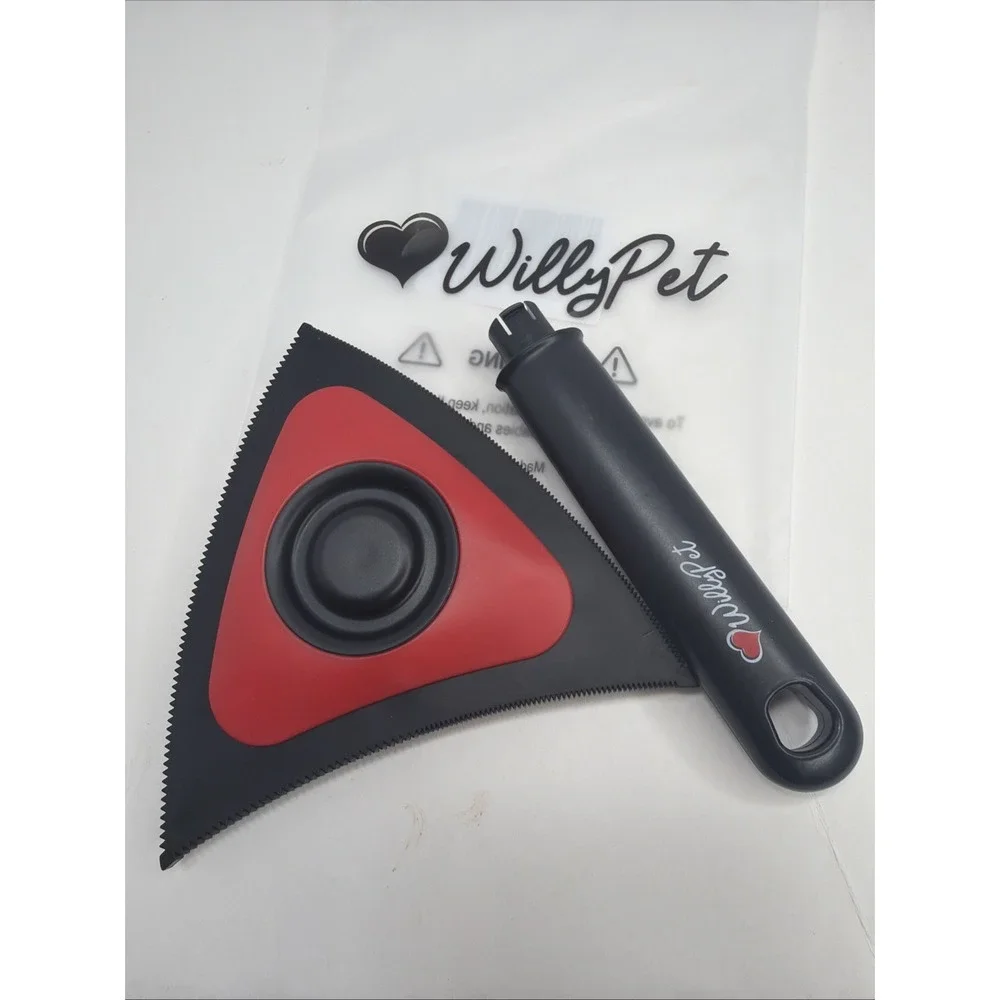 Willy Pet Triangle Pet Hair Remover with 3 Cleaning Modes NWT